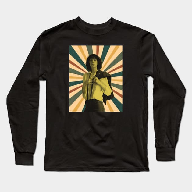 Patti Smith Long Sleeve T-Shirt by KoplakStories